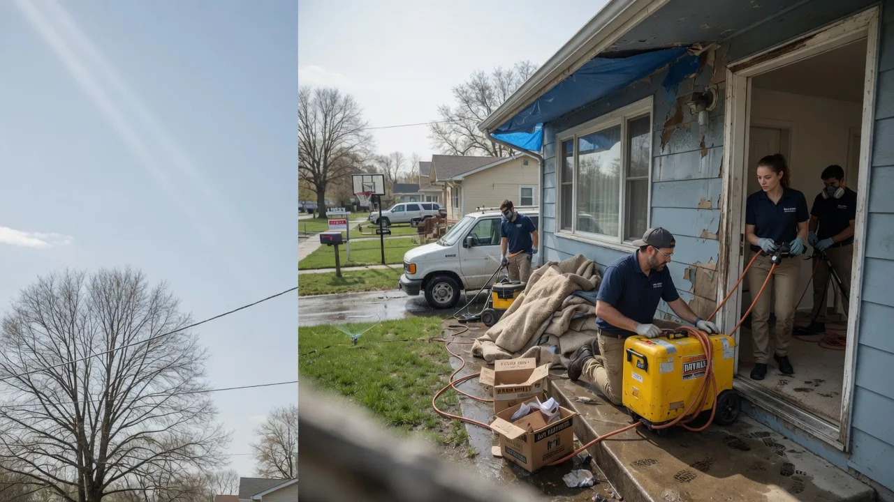 Basement Flood Cleanup in Longview, TX near me